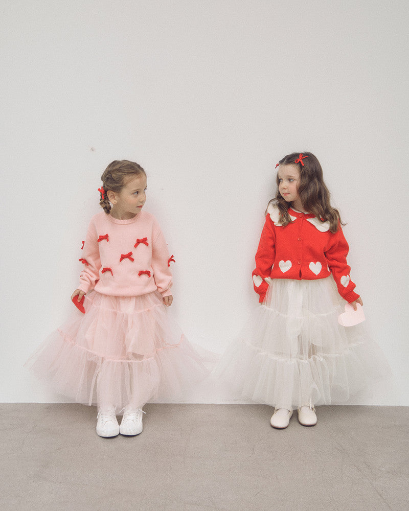 ROANJANE Rosy ribbon sweater