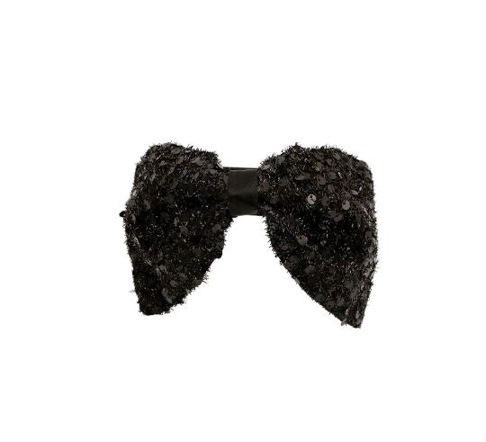 BEBEBEBE HOLIDAY 2025 Christmas ribbon headband (BLACK)