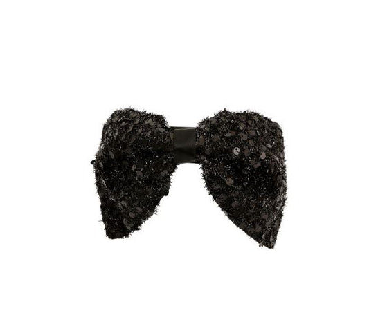 BEBEBEBE HOLIDAY 2025 Christmas ribbon headband (BLACK)