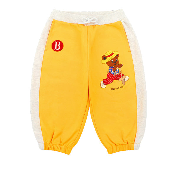 BEBE DE PINO Pony boy baby color block sweatpants