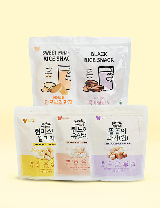 IBORY Best baby multigrain snack 5 combo set