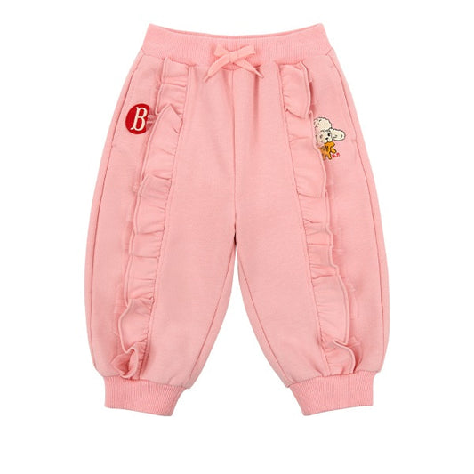BEBE DE PINO Jenny baby frill sweatpants