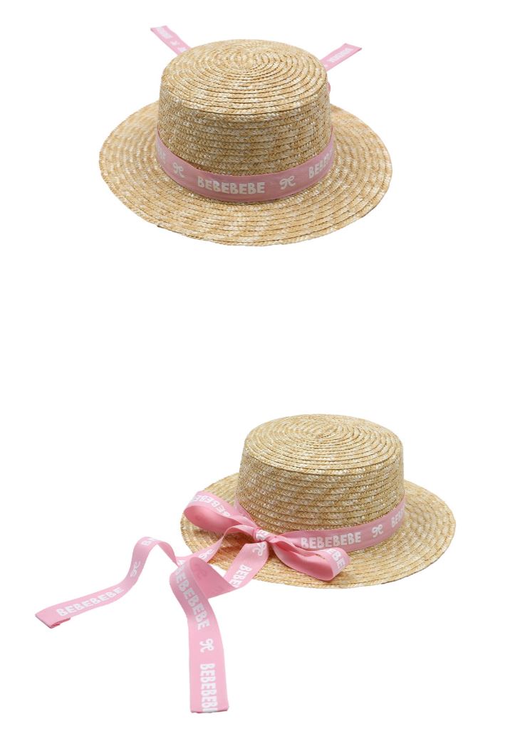 BEBEBEBE SUMMER ribbon straw hat