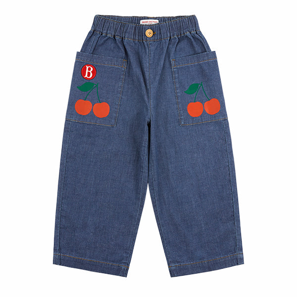 BEBE DE PINO Cherry tapered fit denim pants