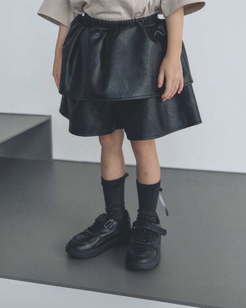 ROANJANE Mumu leather skirt pants