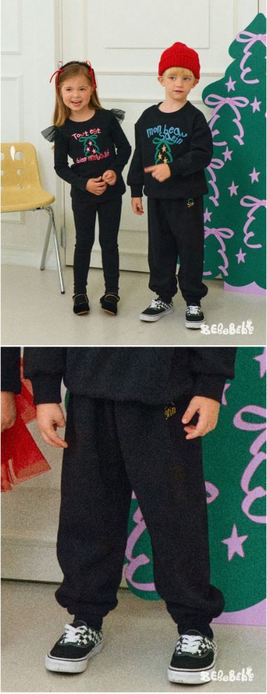 BEBEBEBE HOLIDAY 2025 Christmas training SET (BLACK)