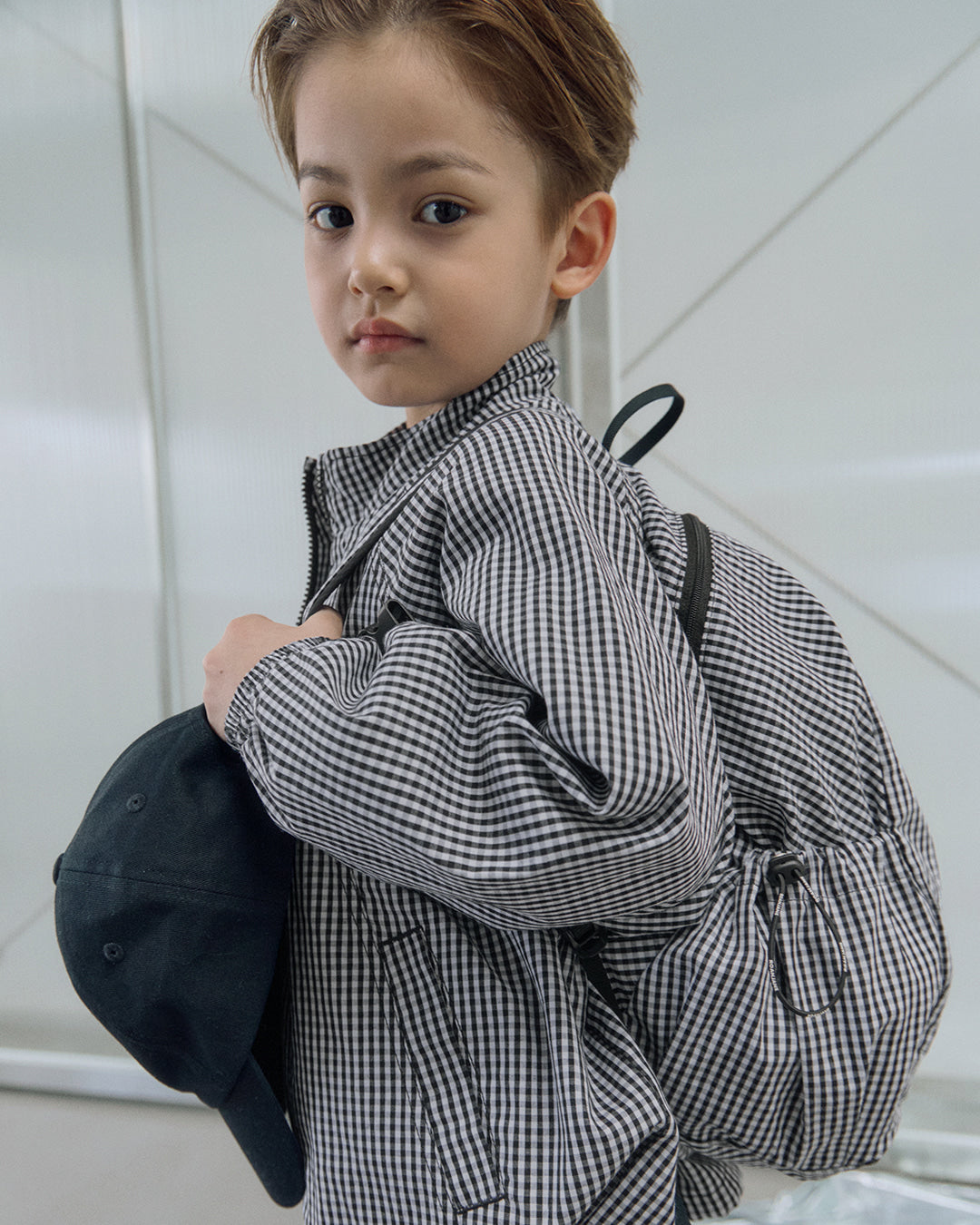 ROANJANE Checkered backpack