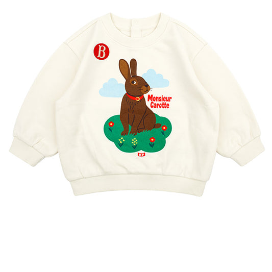 BEBE DE PINO Rabbit baby sweatshirt