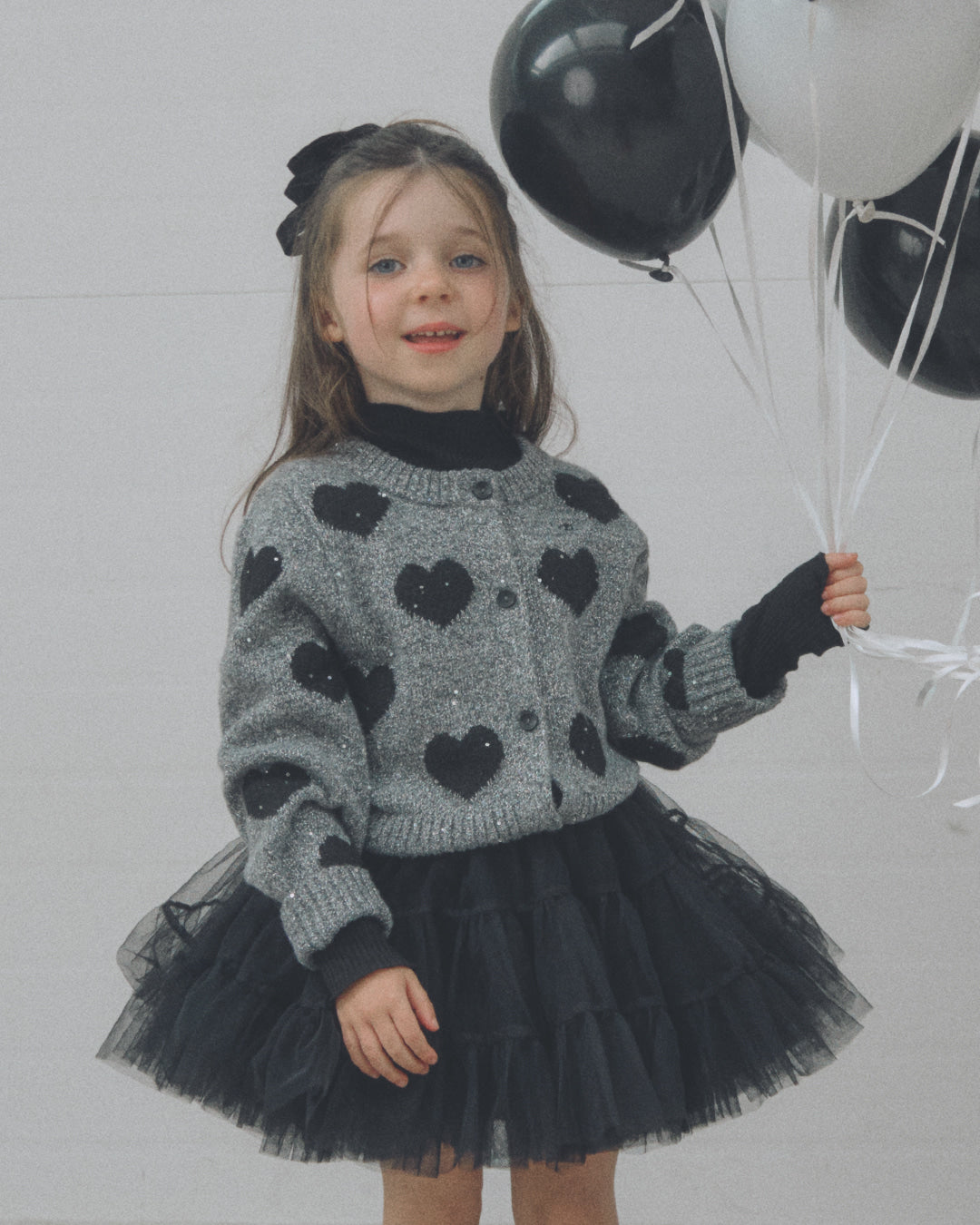 ROANJANE Spangle more knit cardigan