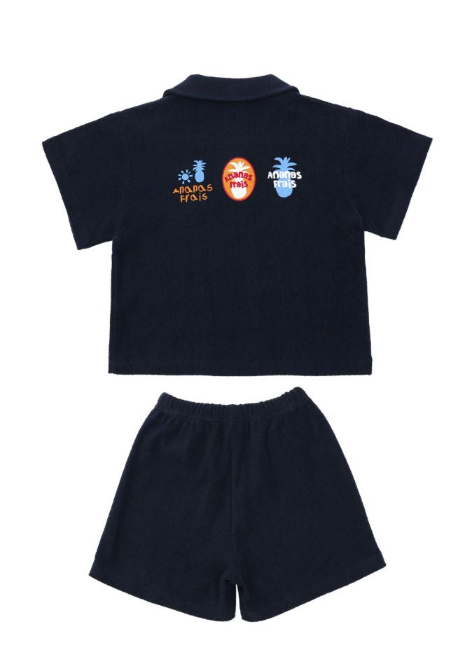 BEBEBEBE SUMMER annas fraise terry set