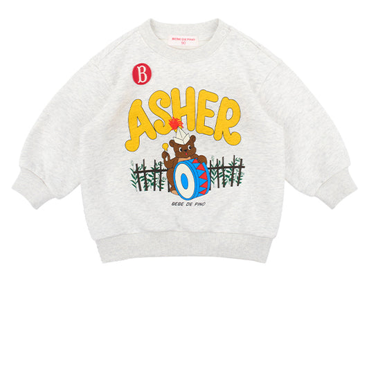 BEBE DE PINO 	Drummer baby sweatshirts