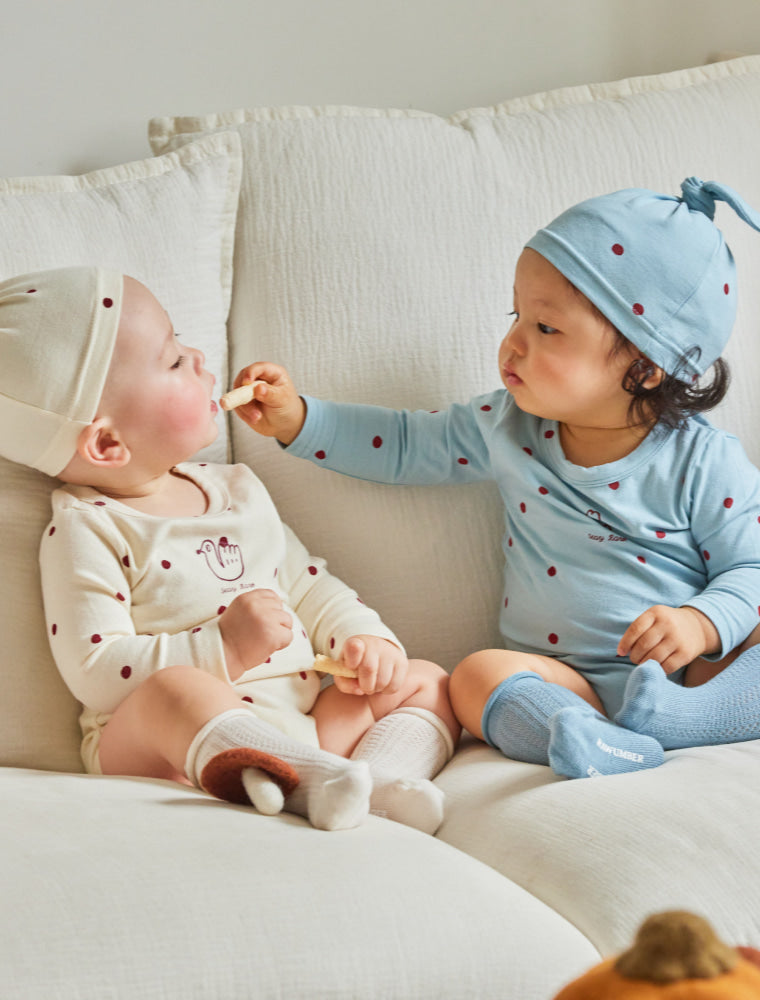 RAWUMBER Signature dot baby suit