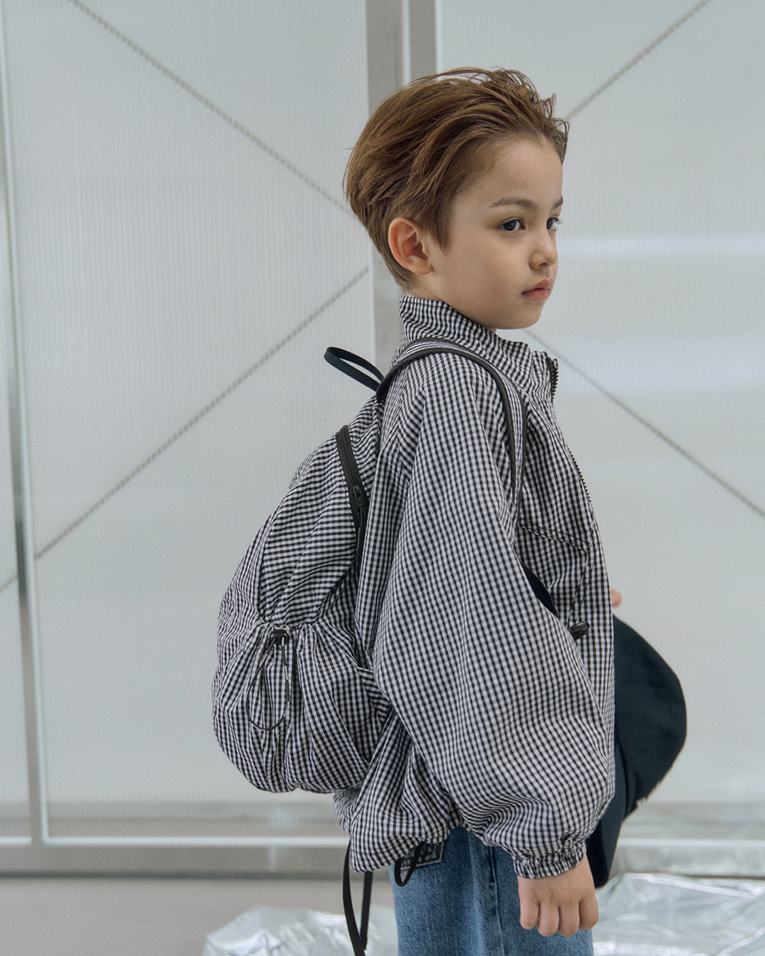 ROANJANE Checkered backpack