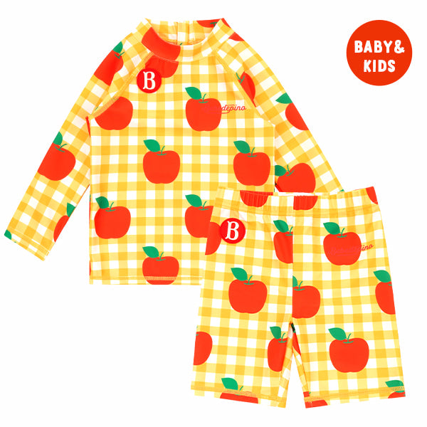 BEBE DE PINO All over apple swimwear set