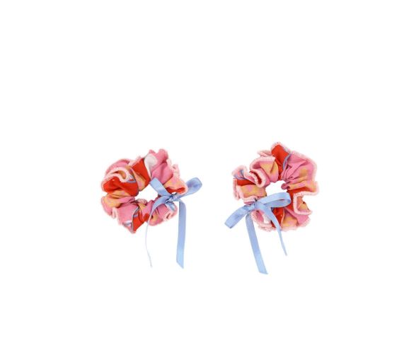 BEBEBEBE SUMMER strawberry ice cream scrunch 2pc set