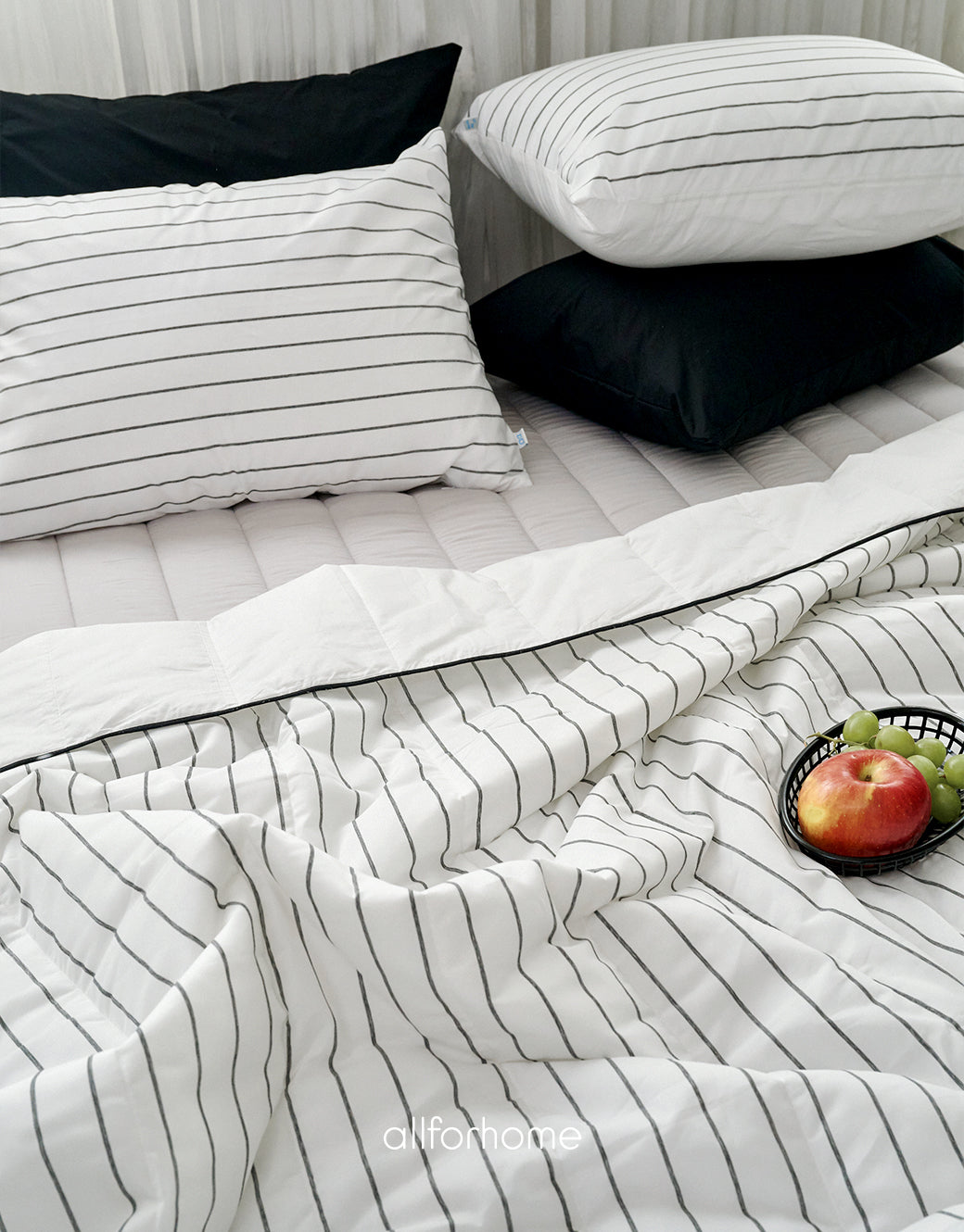 ALL4HOME Summer adult stripe breeze cold bedding