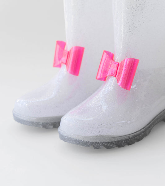 I LOVE J oreber ribbon rainboots