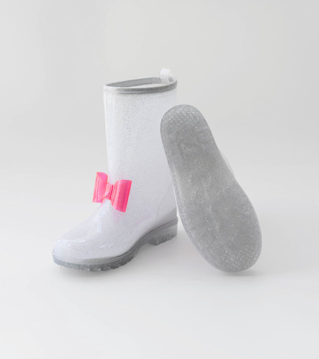 I LOVE J oreber ribbon rainboots