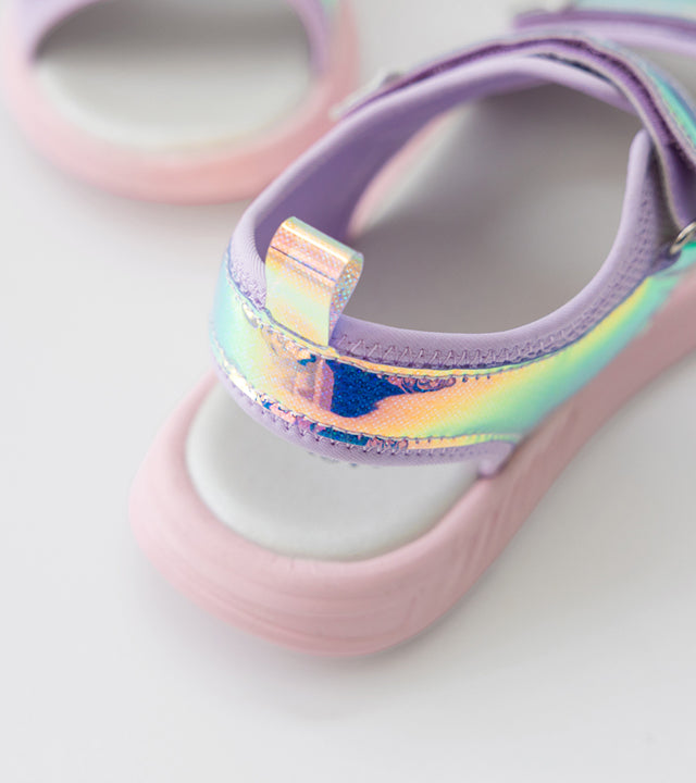 I LOVE J two star mesh sandal