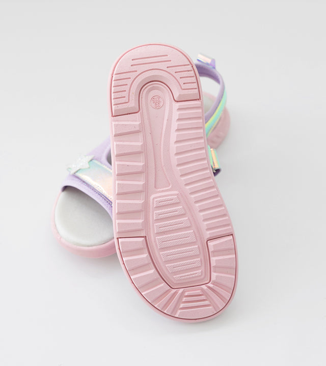 I LOVE J two star mesh sandal