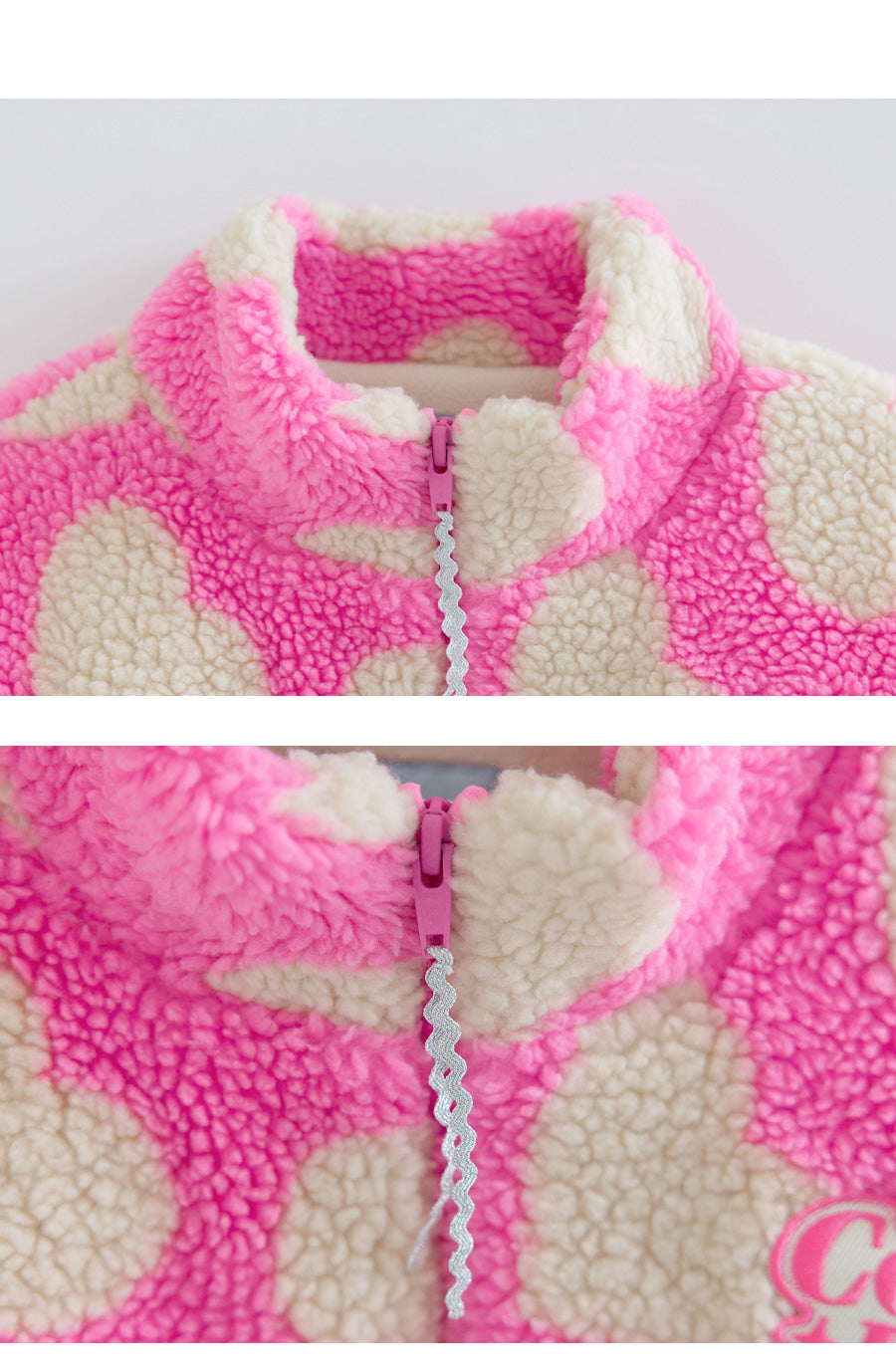 I LOVE J Judique dumble zip-up jacket