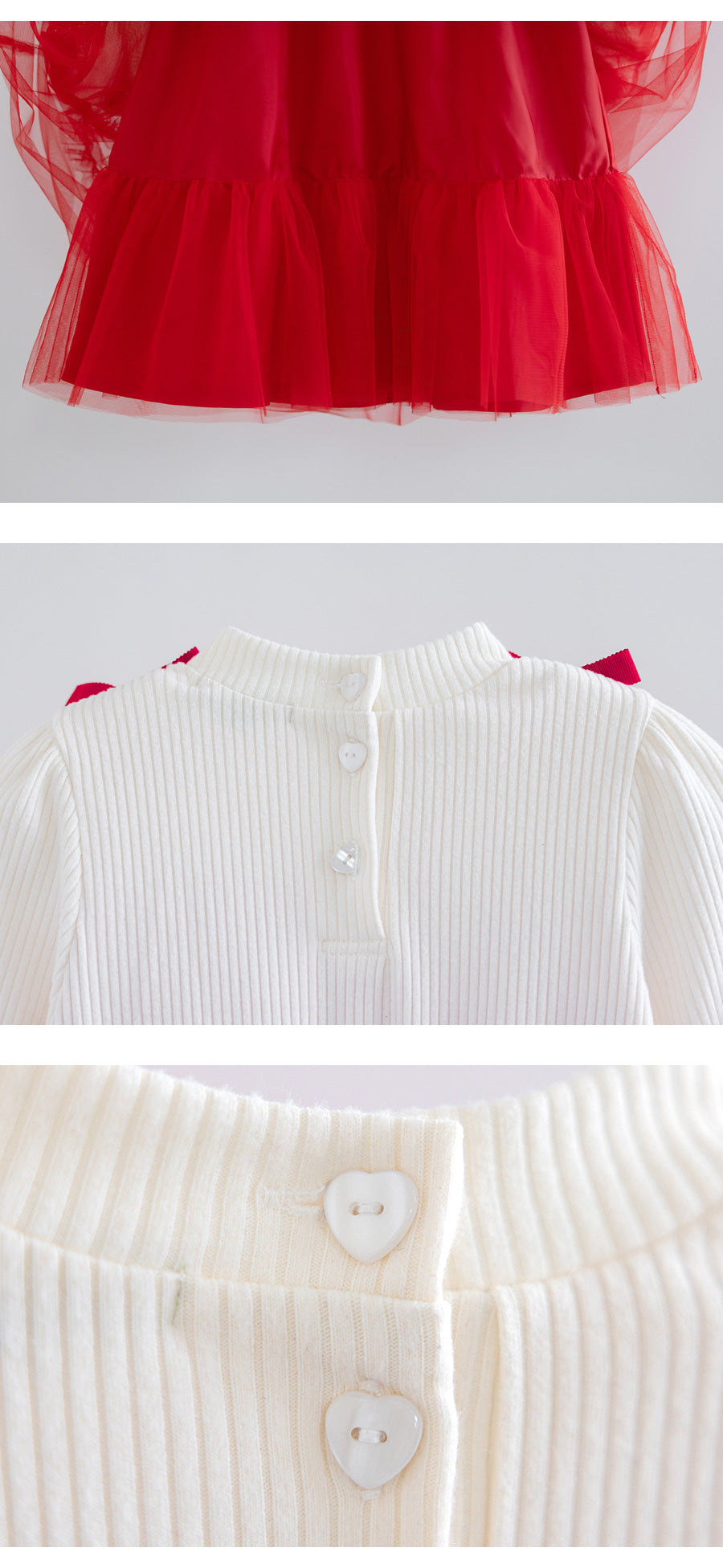 I LOVE J Ribbon frill ops