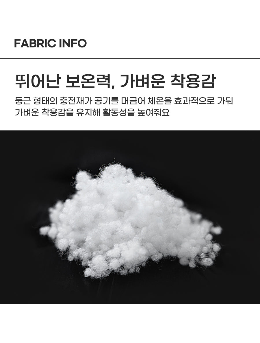 I LOVE J Oui merci solarball padding hoodie jacket