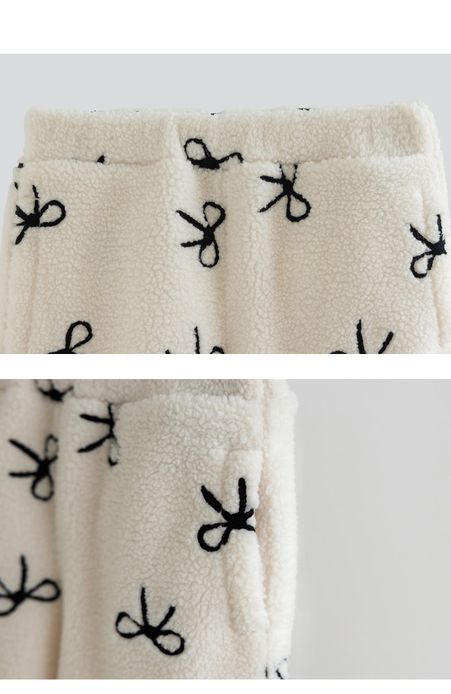 I LOVE J Ribbon dumble pants