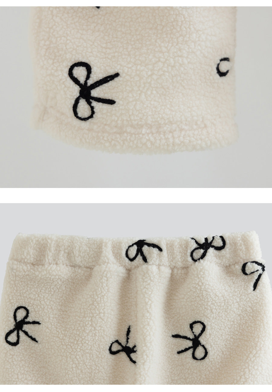 I LOVE J Ribbon dumble pants