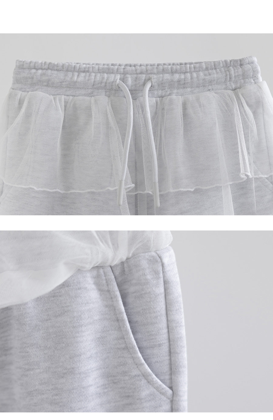 I LOVE J Petite fleece layered Jogger pants