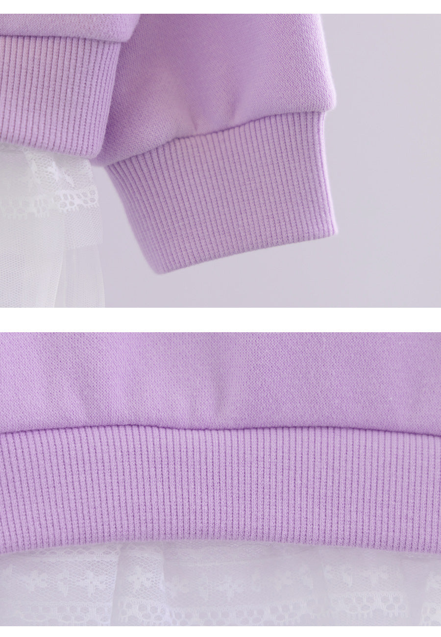 I LOVE J Sweet cherry fleece 2pc set