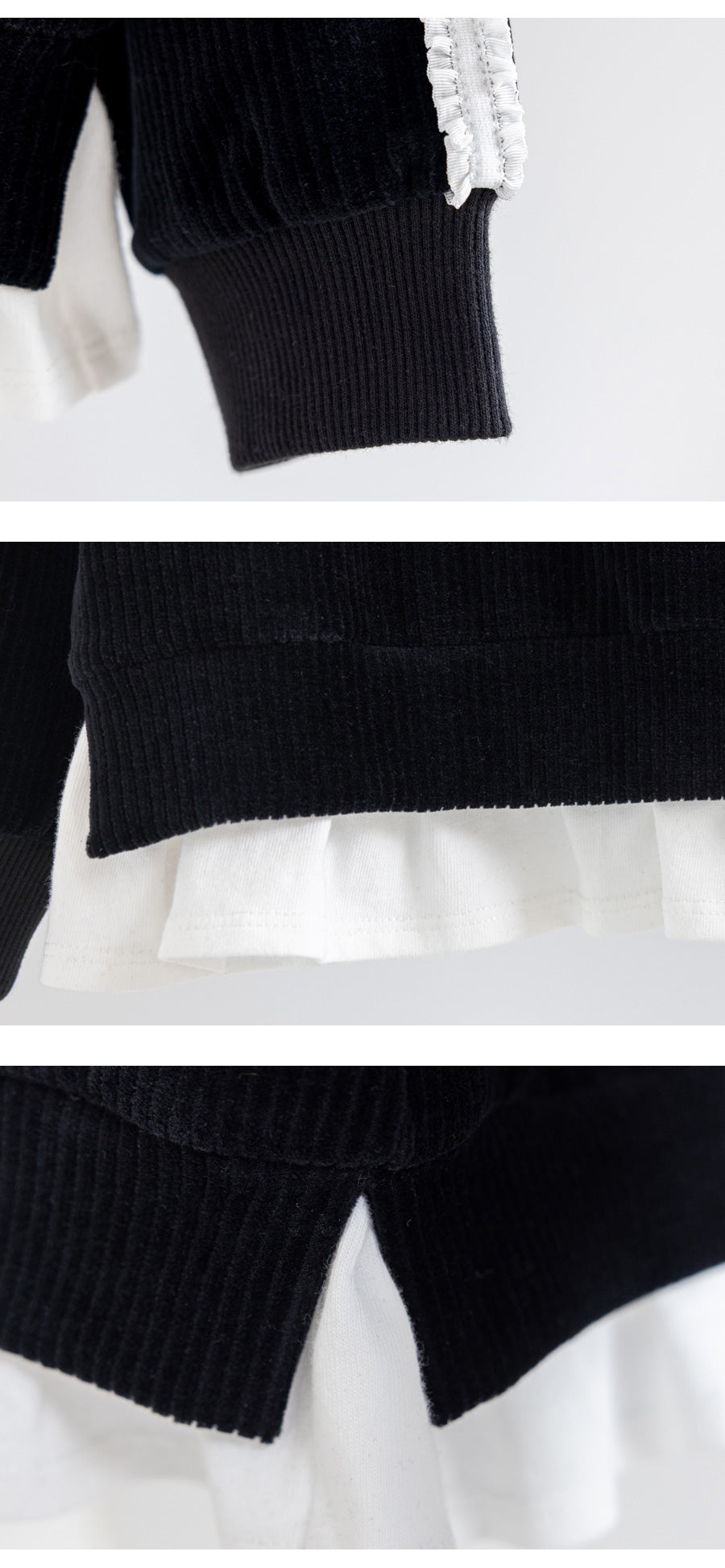 I LOVE J Better butter layered velour 2pc set