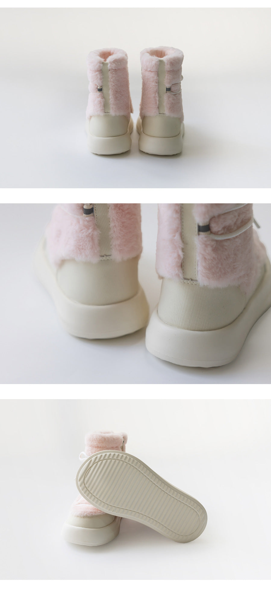 I LOVE J Fur string boots