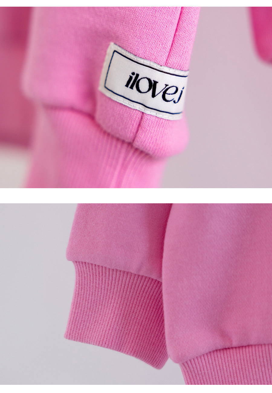 I LOVE J Cat fleece mtm