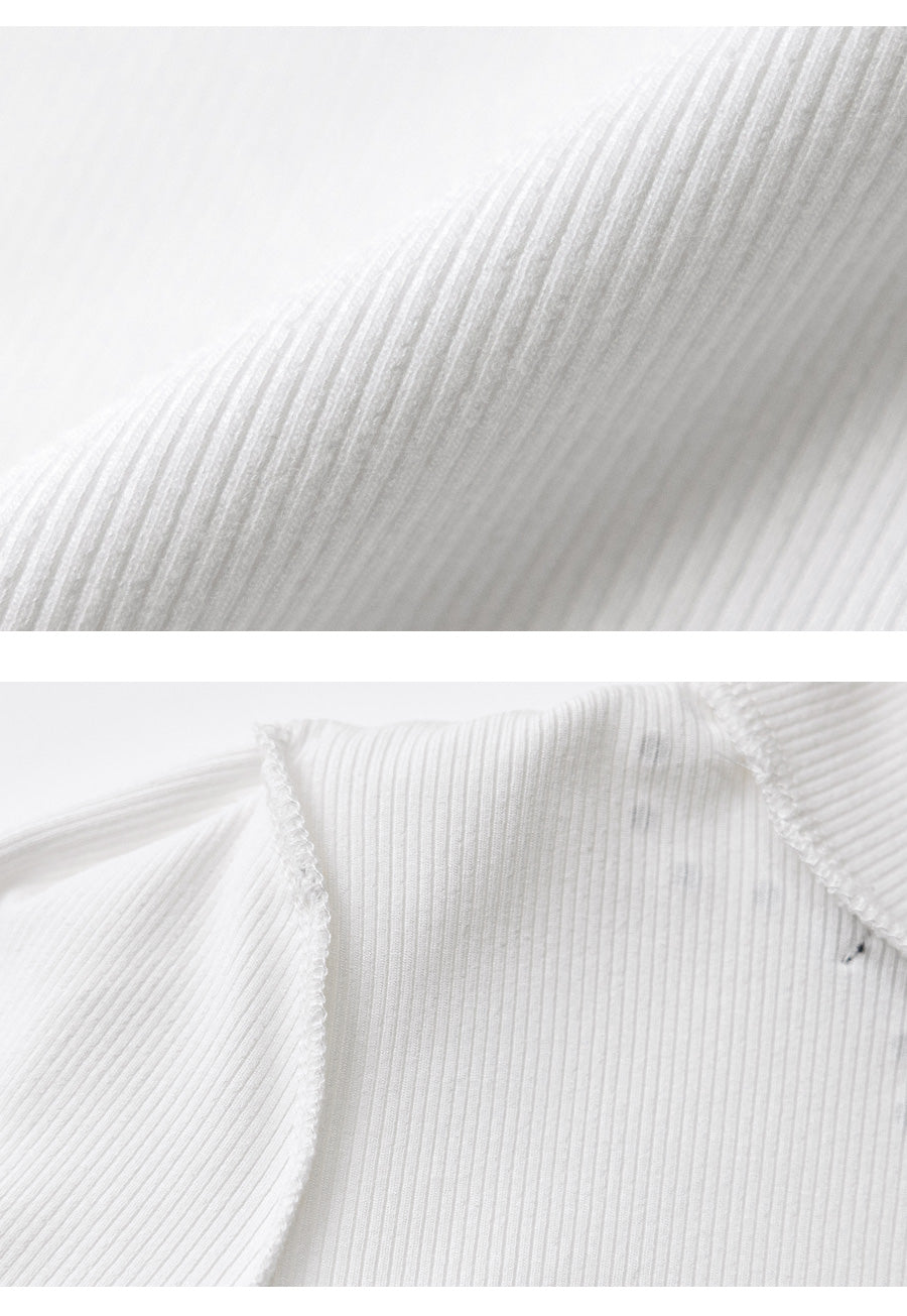 I LOVE J Ribbon stone point fleece top