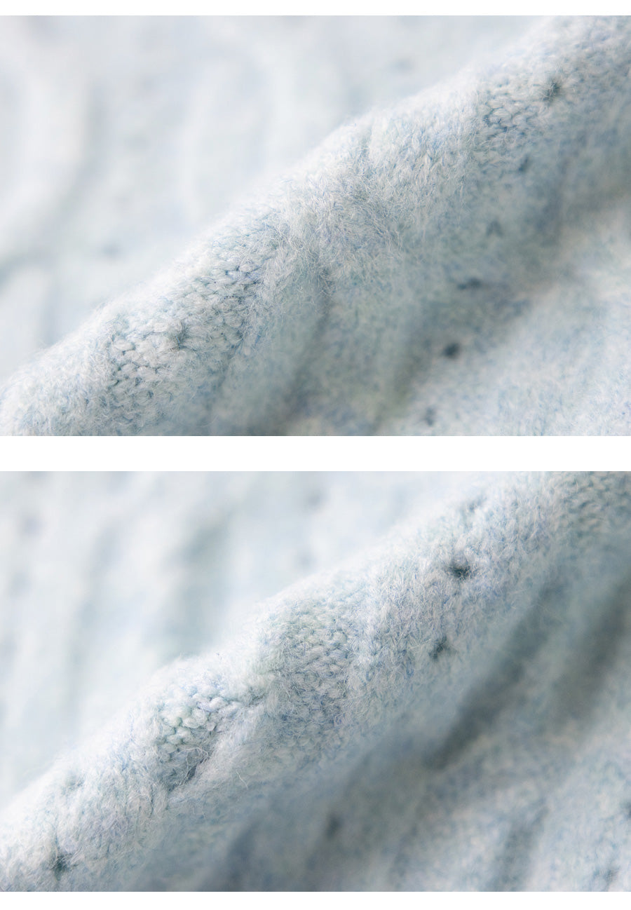 I LOVE J Ribbon pullover knit