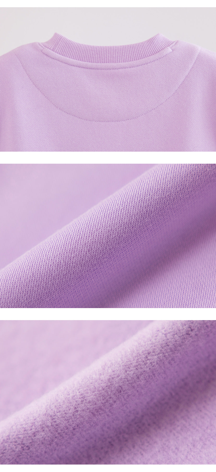 I LOVE J Moment ribbon frill fleece top