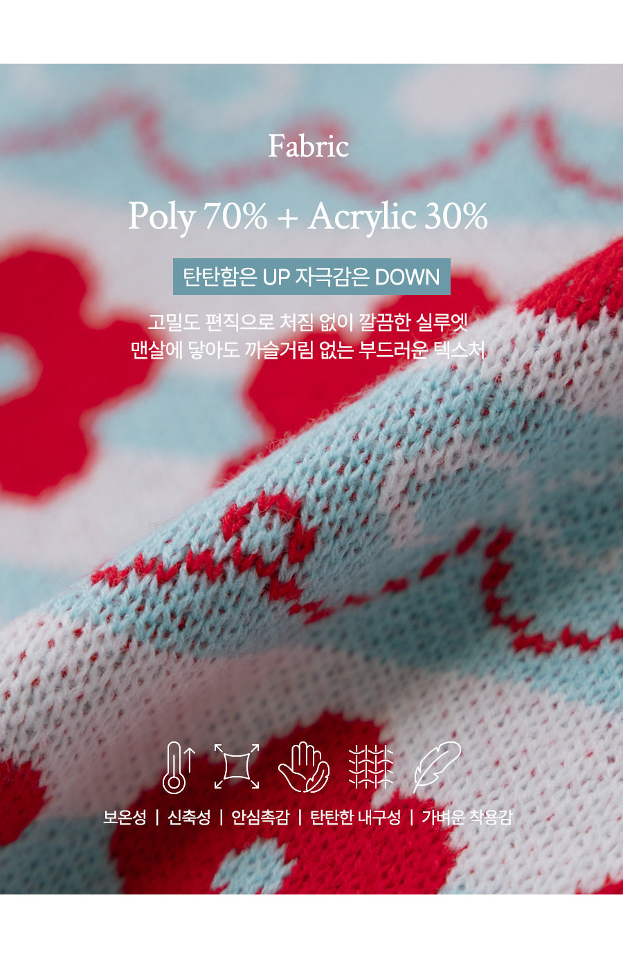 I LOVE J Aconi floral knit cardigan
