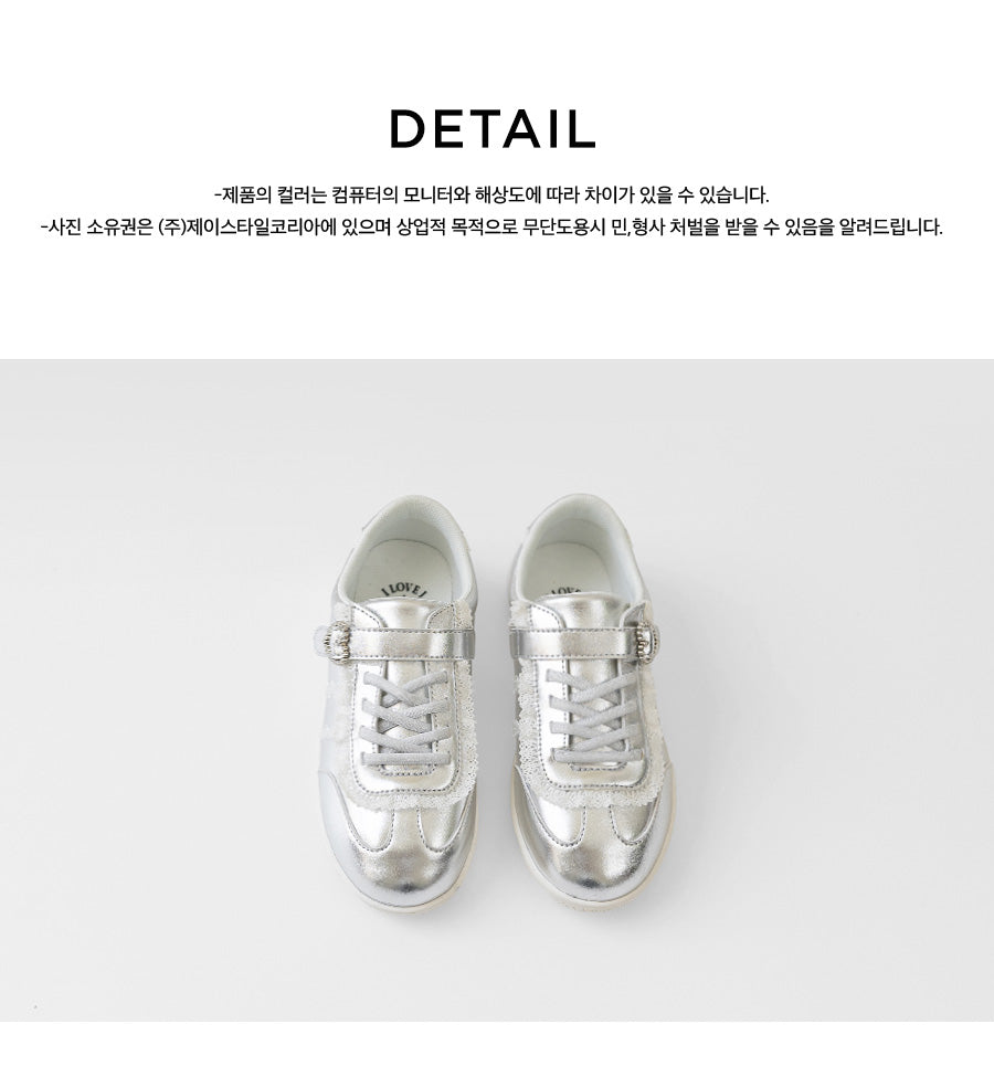 I LOVE J Muri lace sneaker