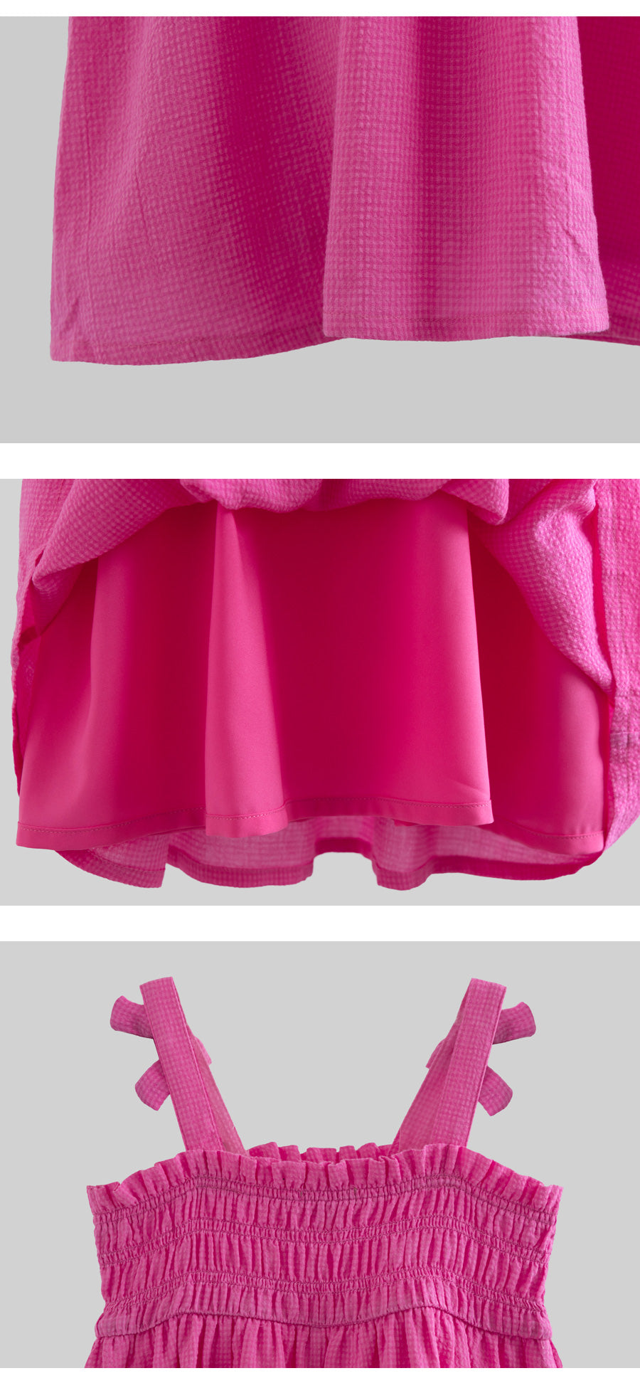 I LOVE J double ribbon strap dress