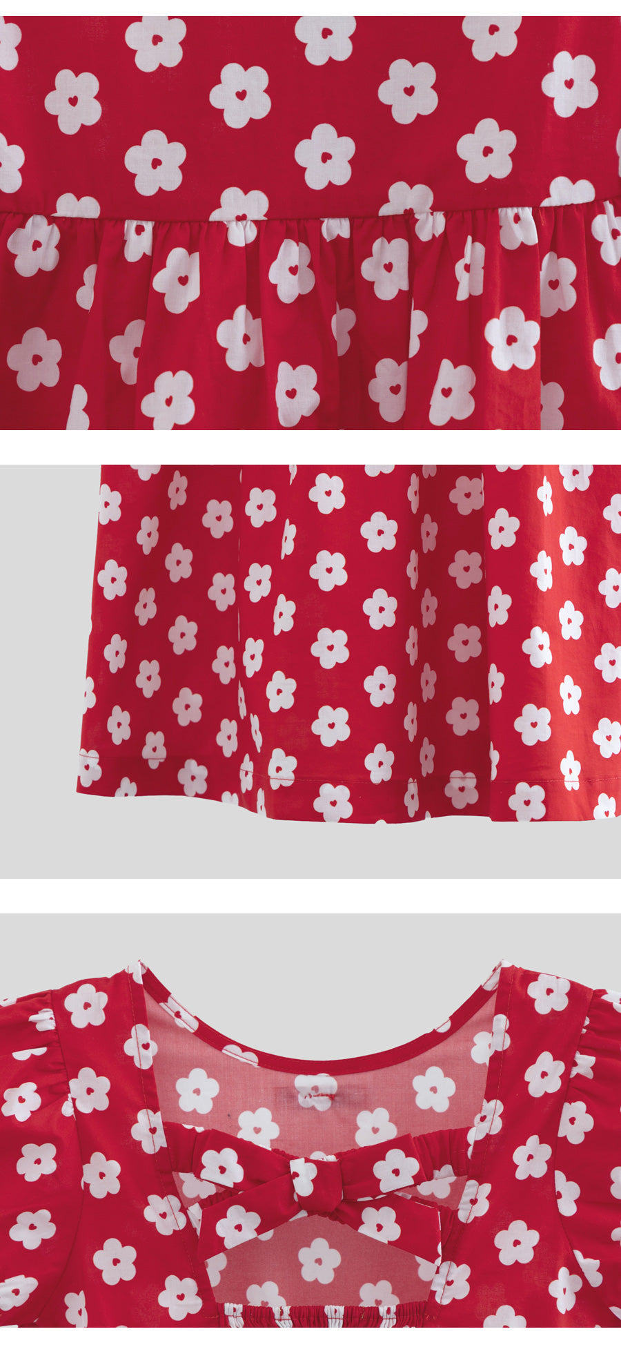 I LOVE J heartple shirred dress