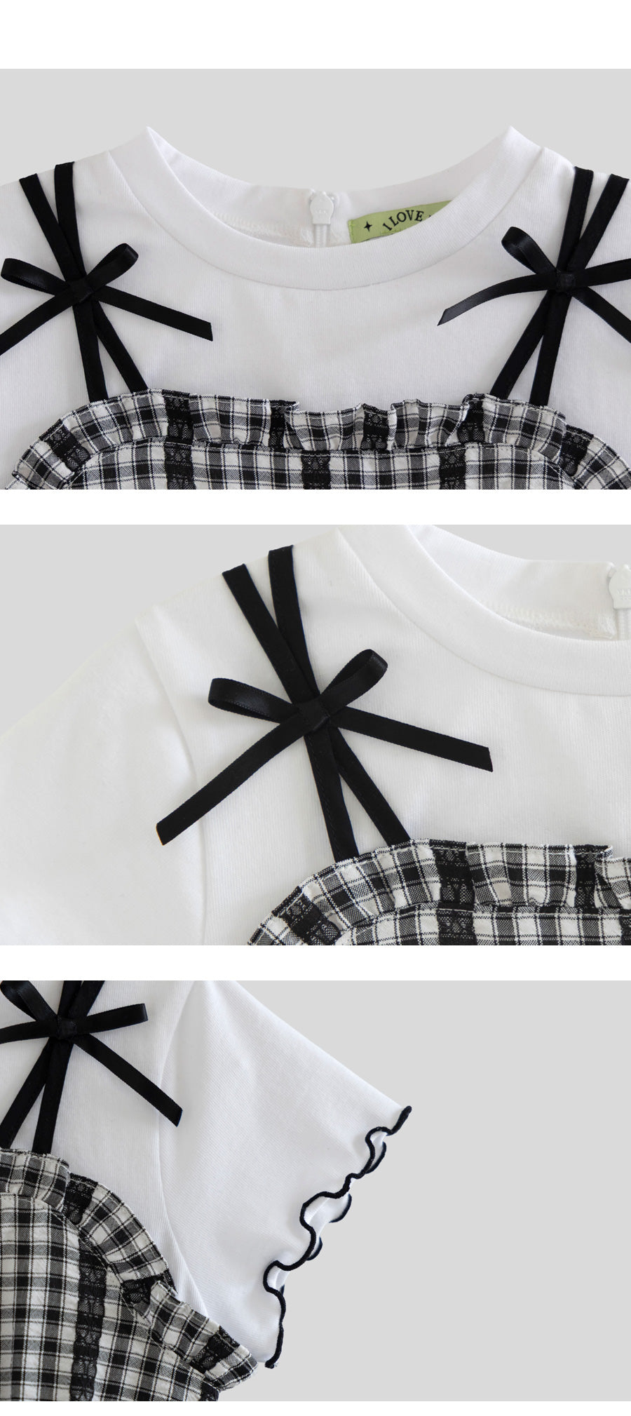 I LOVE J fortju check dress