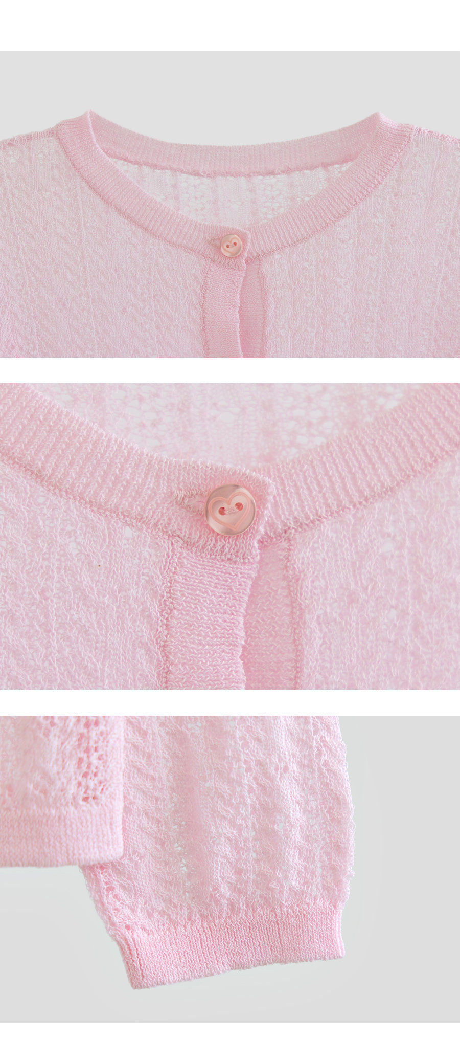 I LOVE J tirit knit cardigan