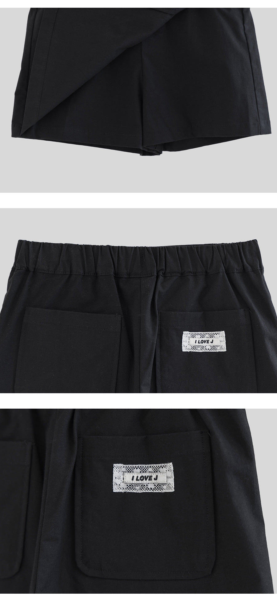 I LOVE J fuscha heart wrap skirt