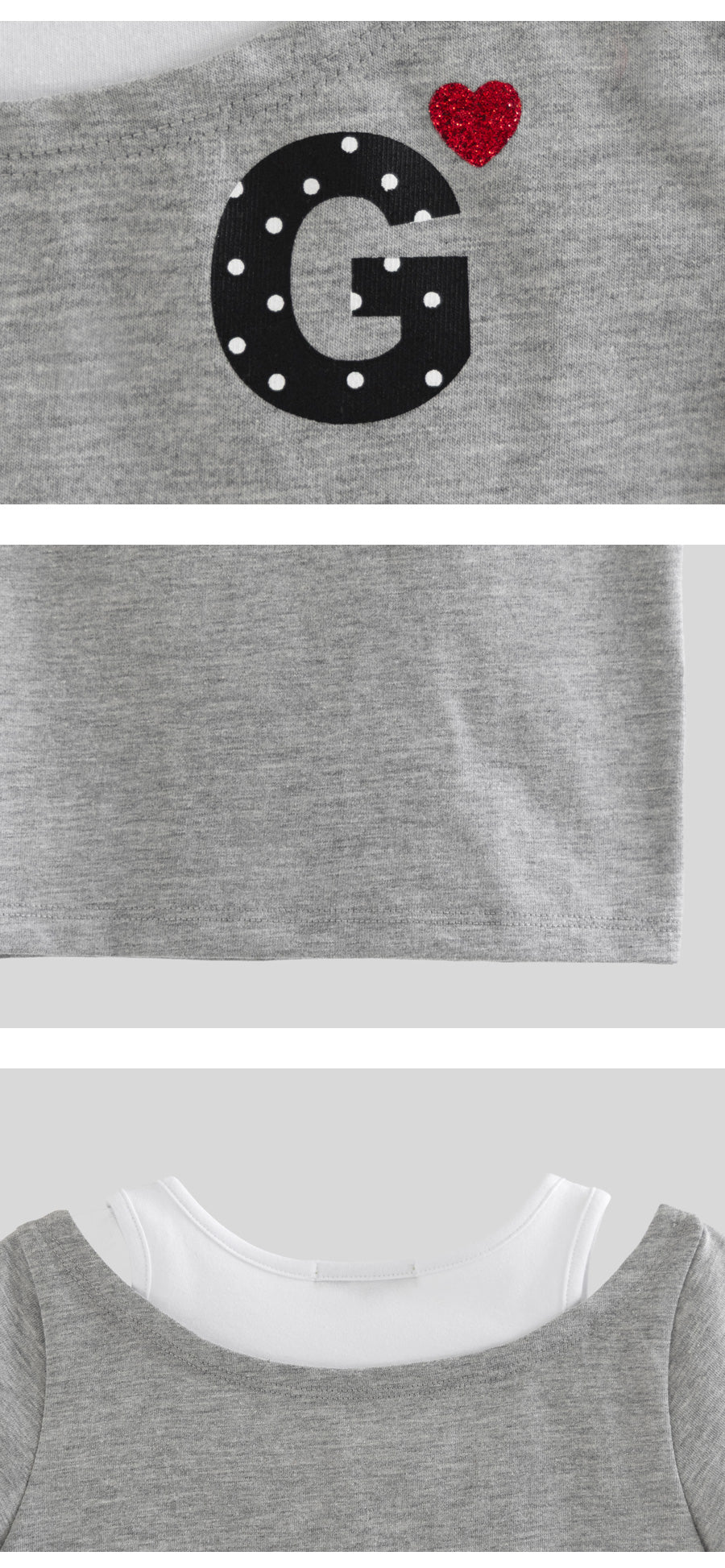 I LOVE J lanceji short sleeve 2pc set