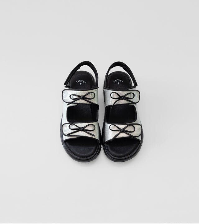 I LOVE J munua ribbon sandal