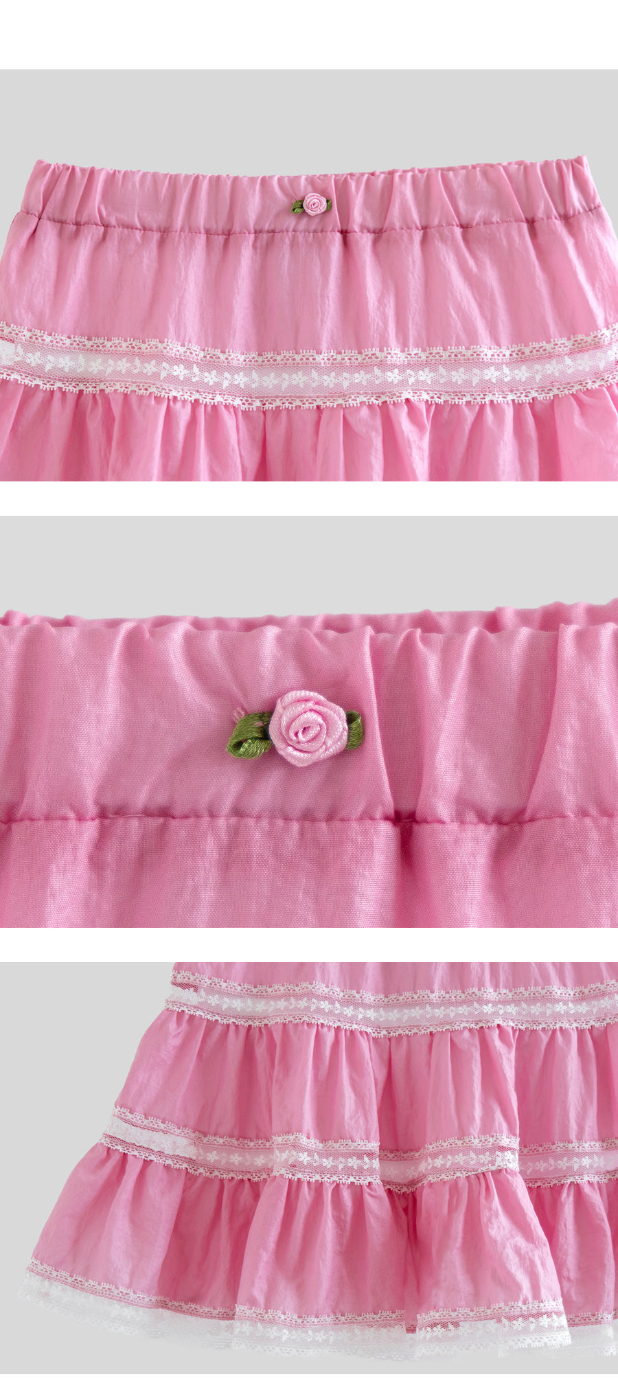I LOVE J yucot tiered skirt