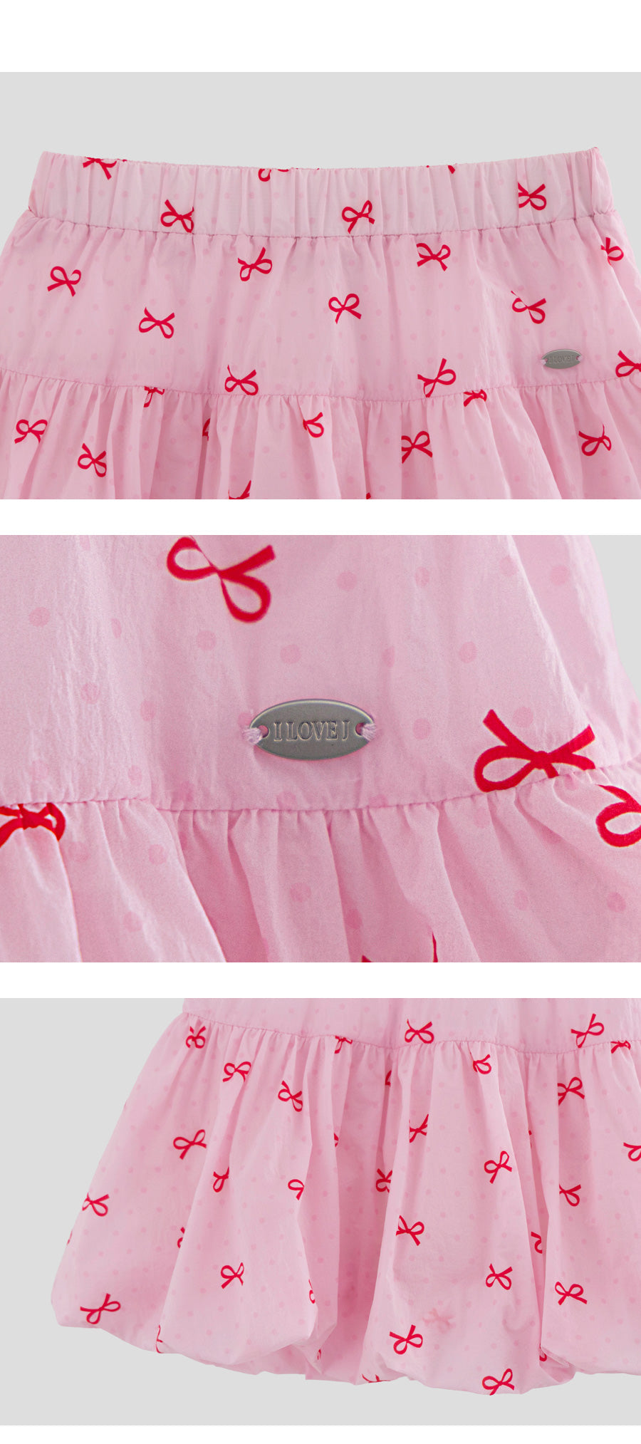 I LOVE J learly balloon skirt