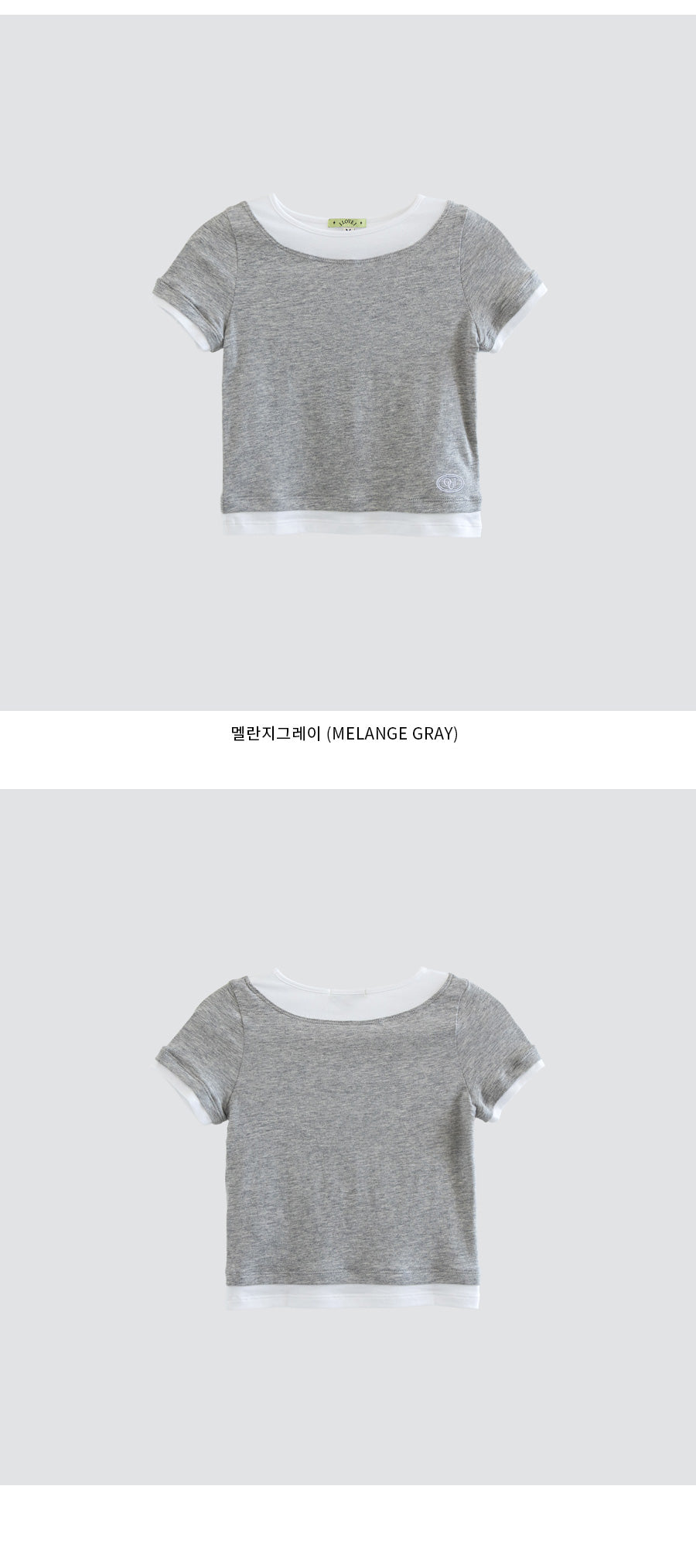 I LOVE J oatmeal layered top