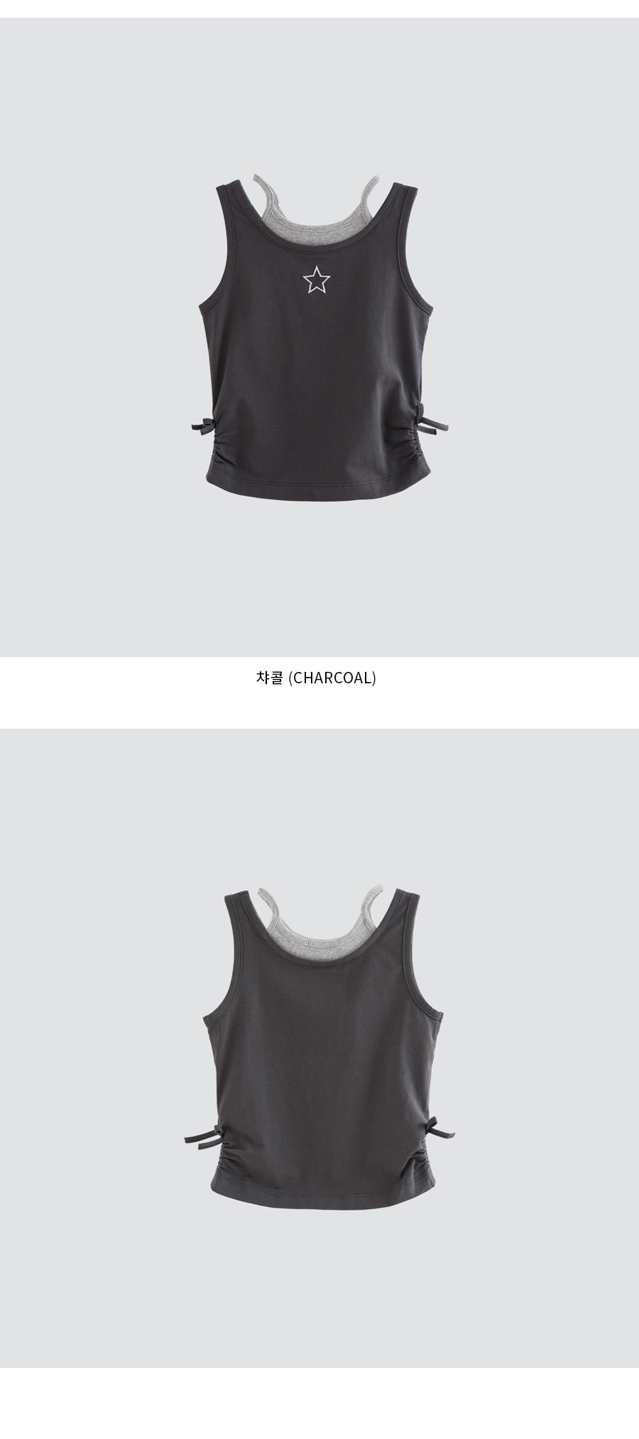 I LOVE J srelly crop tank top
